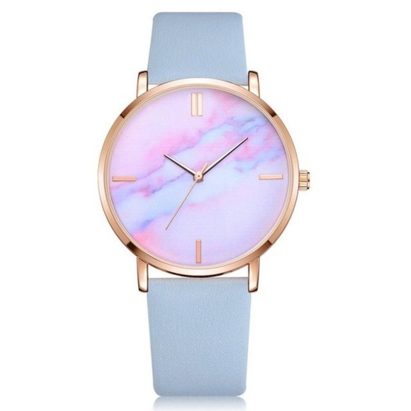 NEW Blue Marble Quartz Watch - Picture 3 of 3